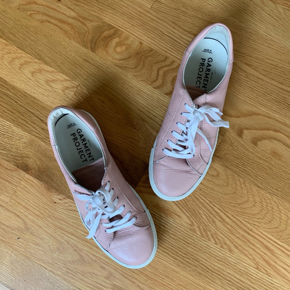 Garment project blush leather / golden goose